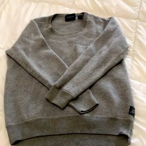 Large Grey Scotch&Soda 100% Wool Sweater